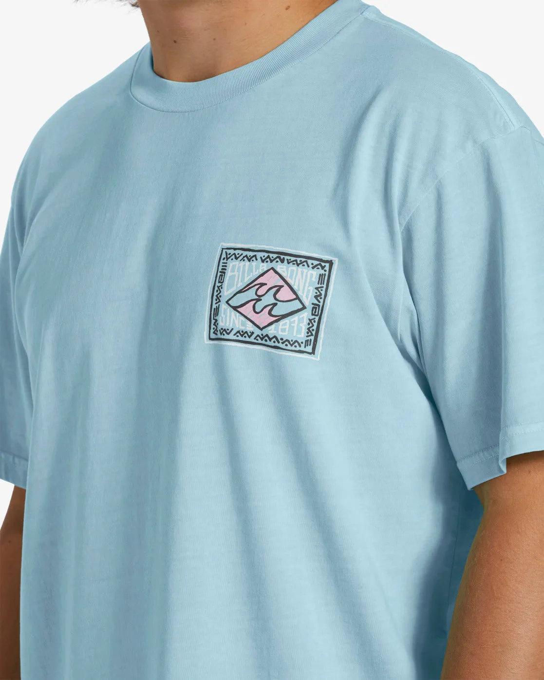 Boxed In Short Sleeve Wave Washed T-Shirt - Coastal sold by Billabong product image thumbnail 3