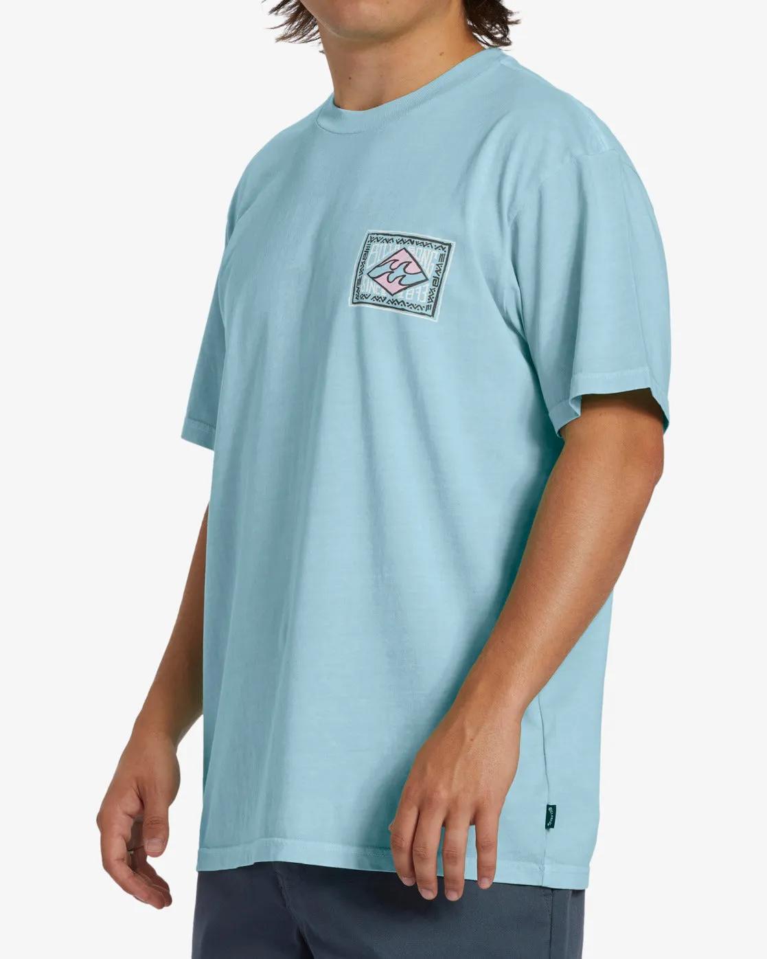 Boxed In Short Sleeve Wave Washed T-Shirt - Coastal sold by Billabong product image thumbnail 4