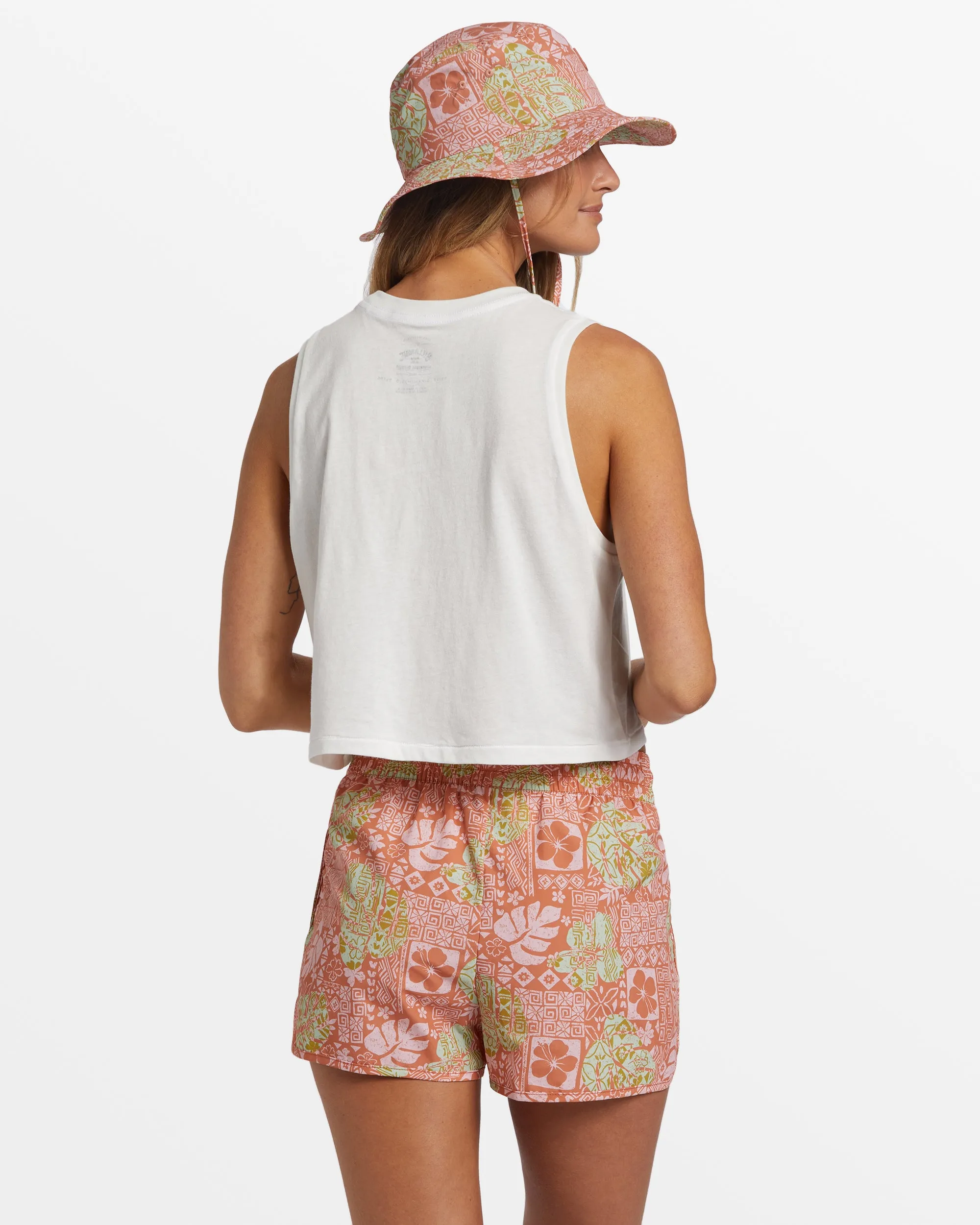 A/Div Cropped Muscle Tank Top - Salt Crystal sold by Billabong product image thumbnail 2