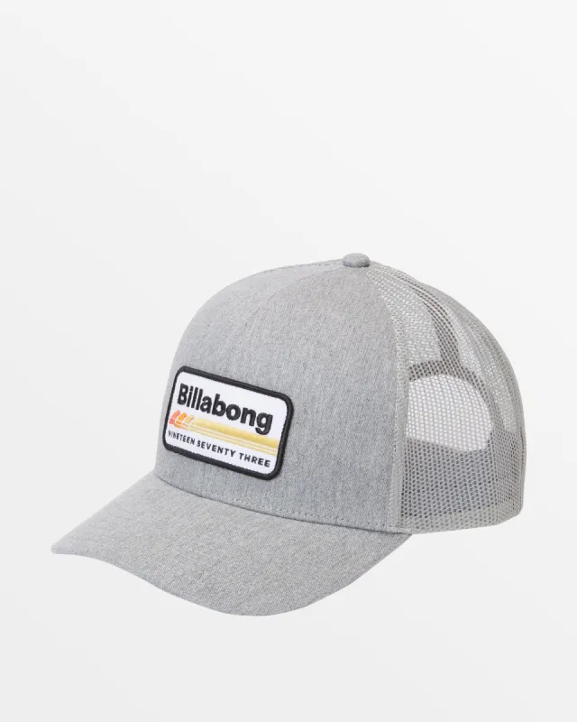 Walled Trucker Hat - Grey Heather sold by Billabong
