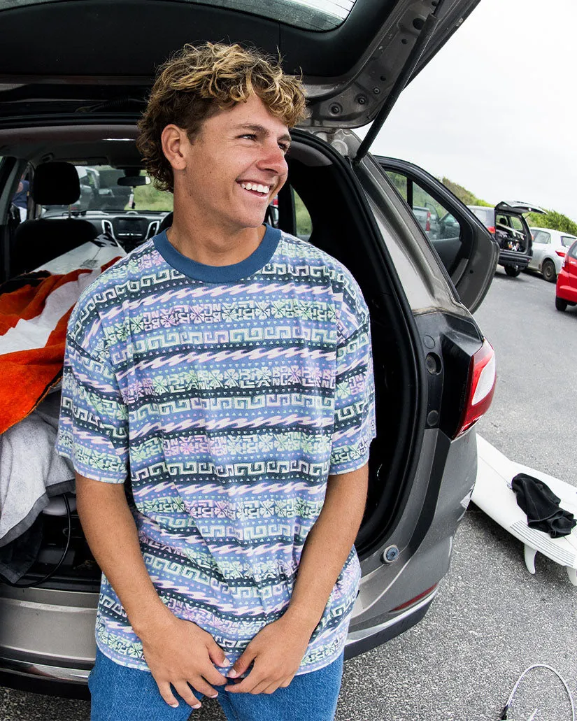 Halfrack Crew Knit - Splash sold by Billabong
