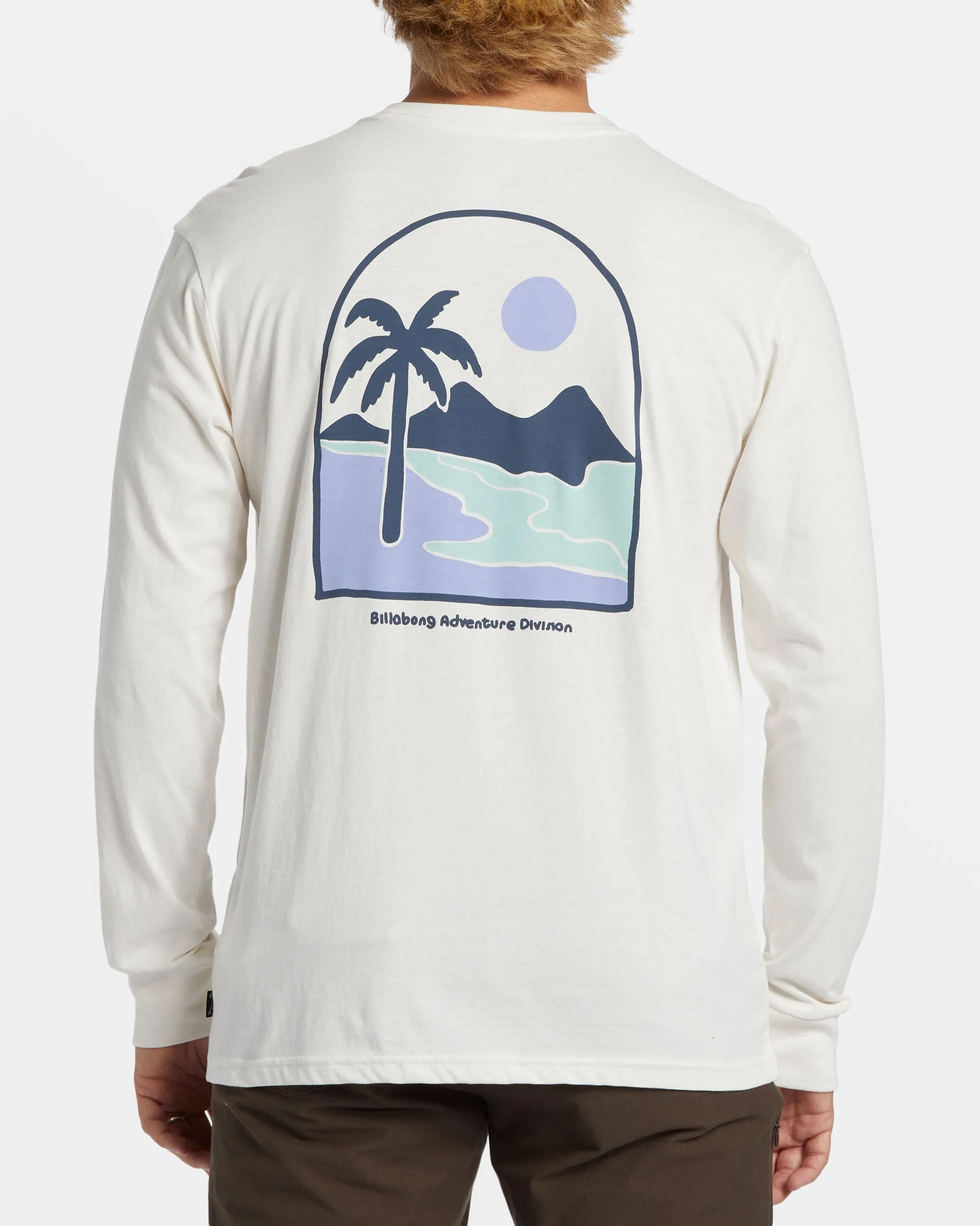Sundown Long Sleeve T-shirt - Off White sold by Billabong