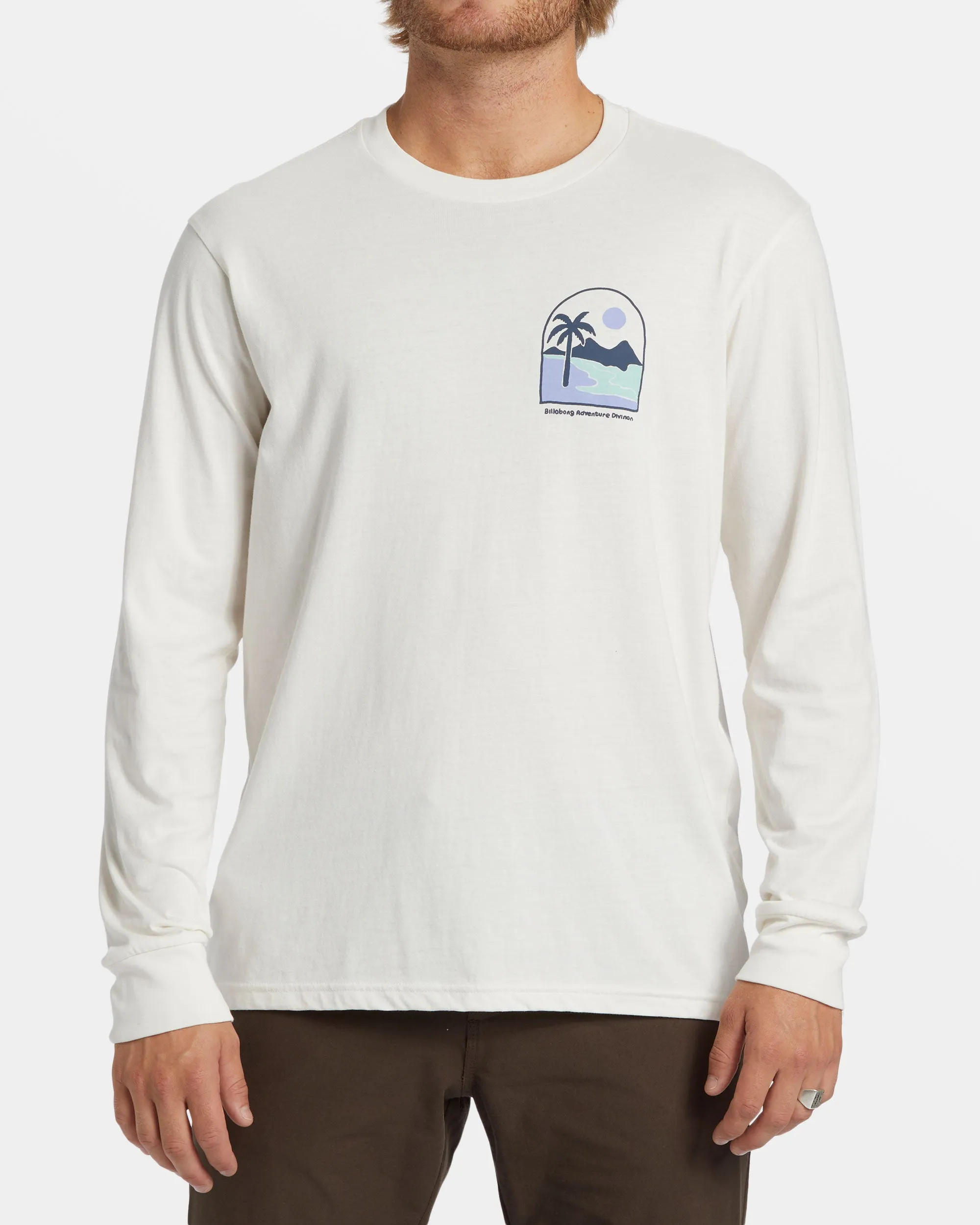 Sundown Long Sleeve T-shirt - Off White sold by Billabong product image thumbnail 2
