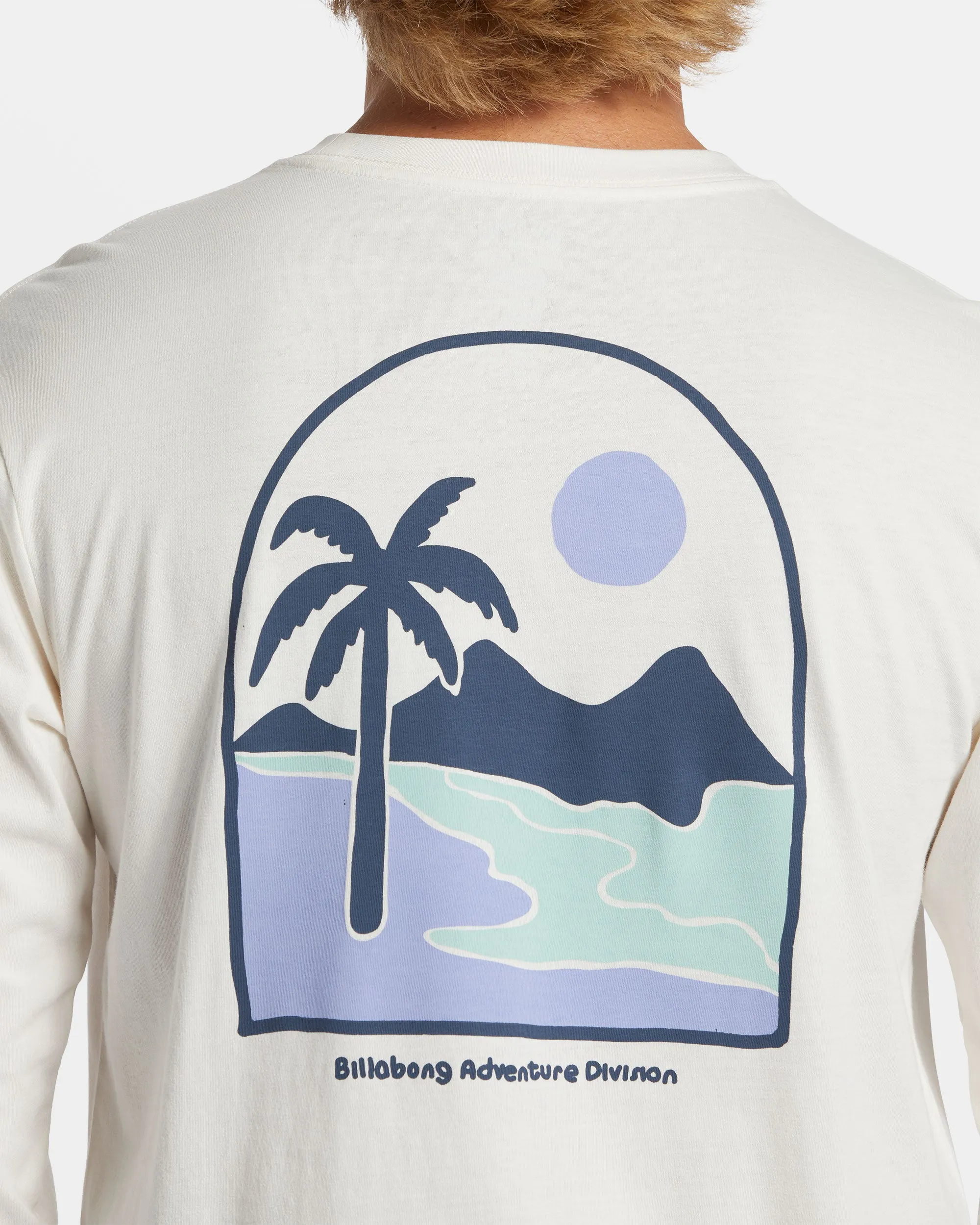 Sundown Long Sleeve T-shirt - Off White sold by Billabong product image thumbnail 3