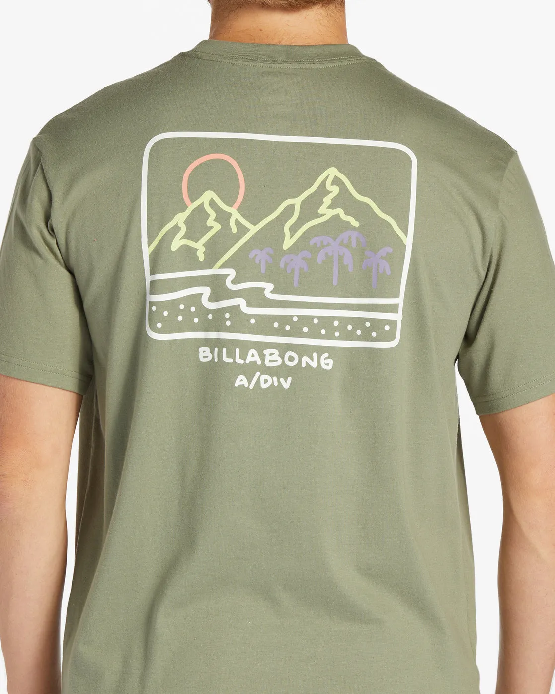 Shine Short Sleeve T-Shirt - Sage sold by Billabong product image thumbnail 3