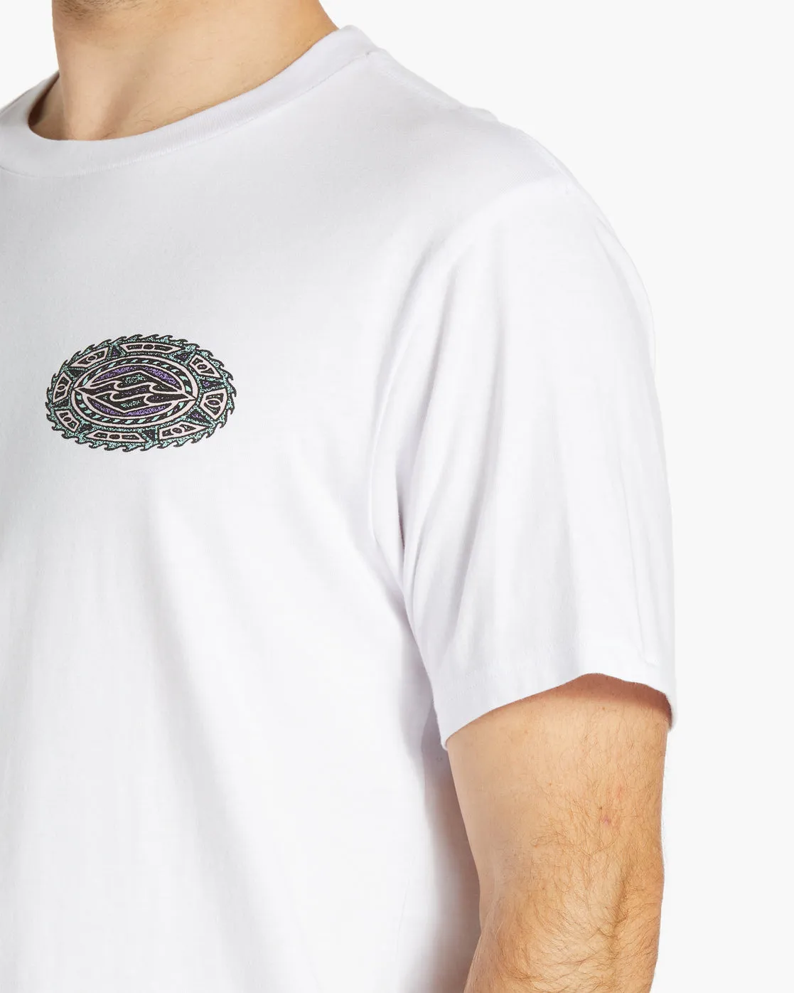 Crayon Wave T-Shirt - White sold by Billabong product image thumbnail 5