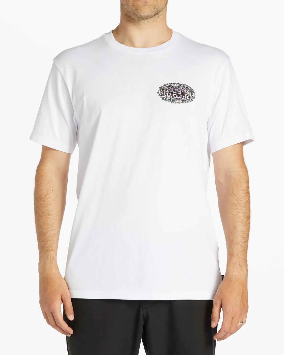 Crayon Wave T-Shirt - White sold by Billabong product image thumbnail 2