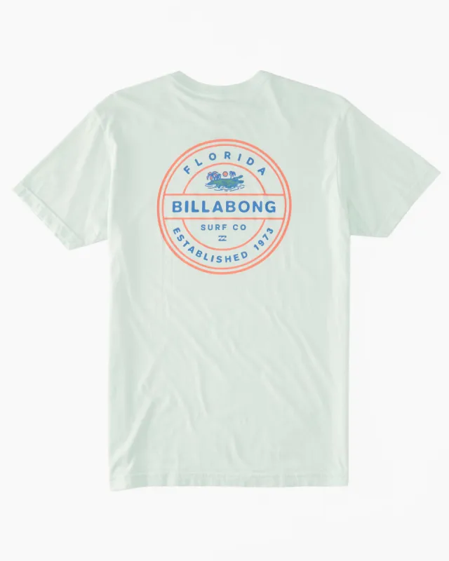 Gator Rotor T-Shirt - Seaglass sold by Billabong