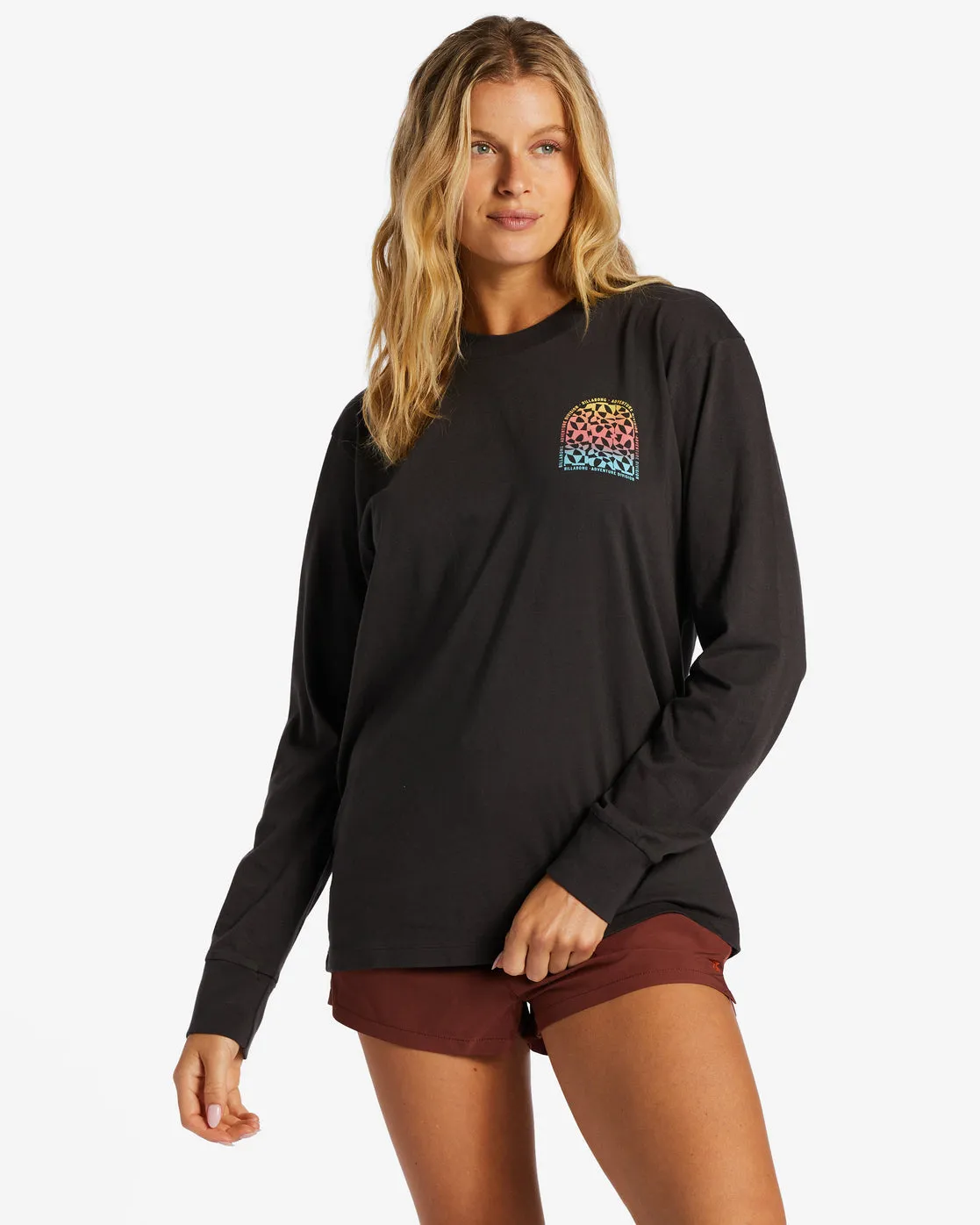 A/Div Long Sleeve T-Shirt - Black Sands sold by Billabong