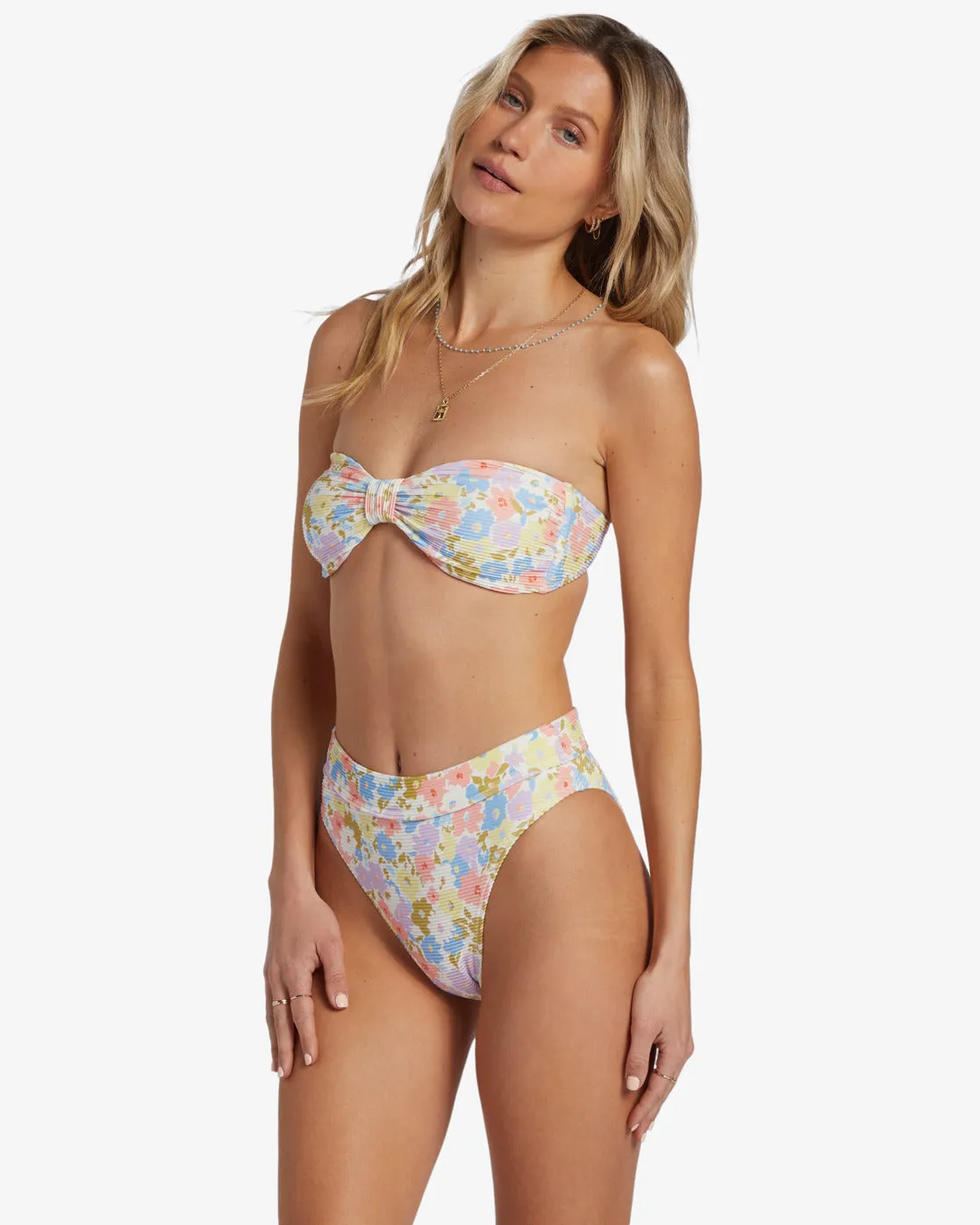 Dream Chaser Tanlines Betty Bandeau Bikini Top - Multi sold by Billabong product image thumbnail 2