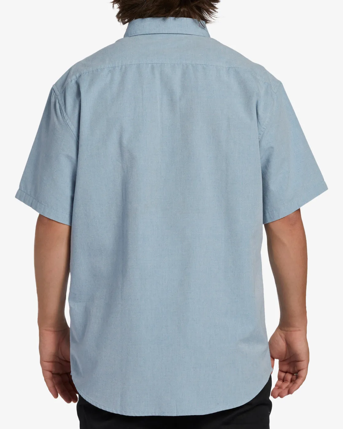 All Day Short Sleeve Shirt - Powder Blue sold by Billabong product image thumbnail 3