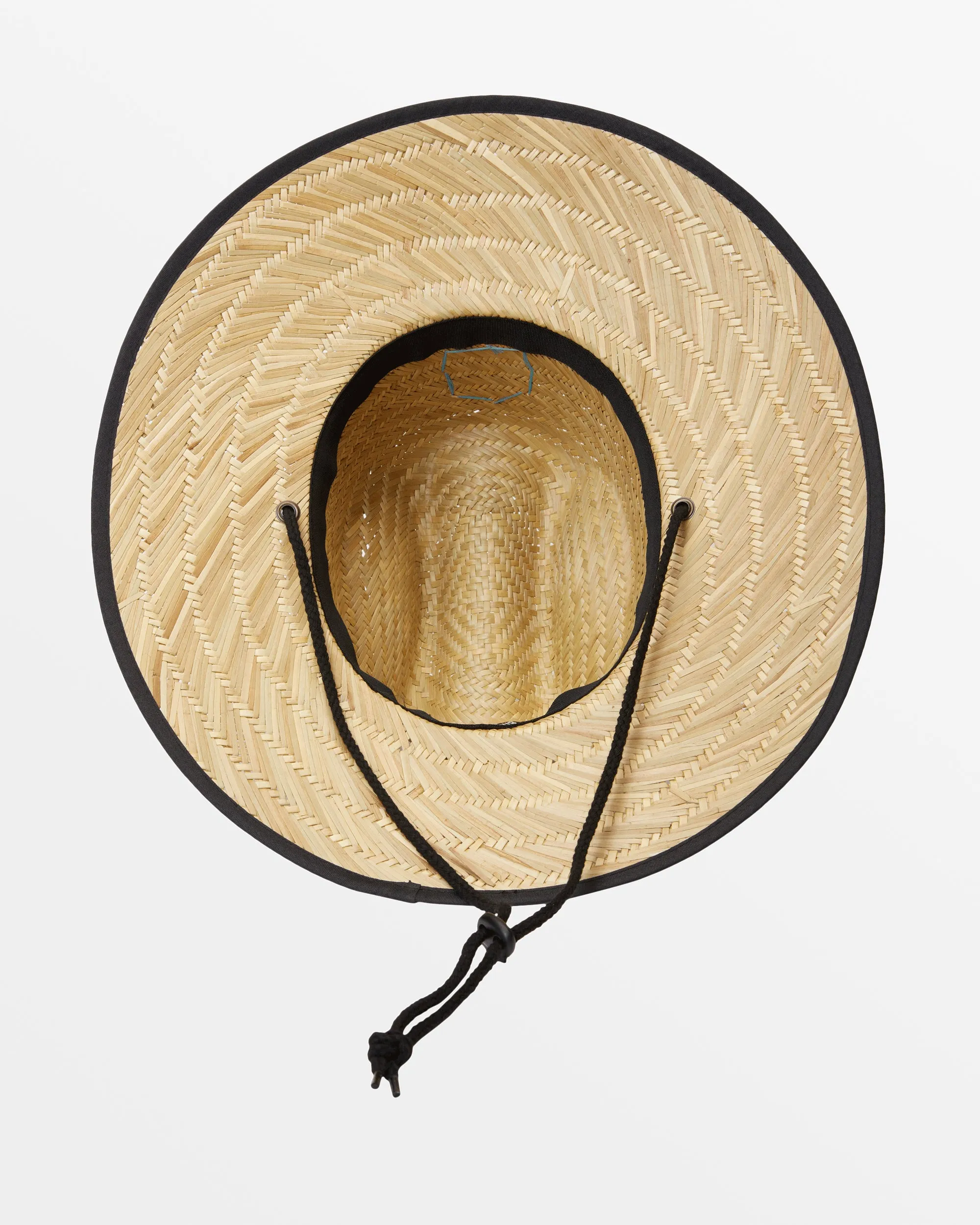 Tides Patch Lifeguard Straw Hat - Black sold by Billabong product image thumbnail 4