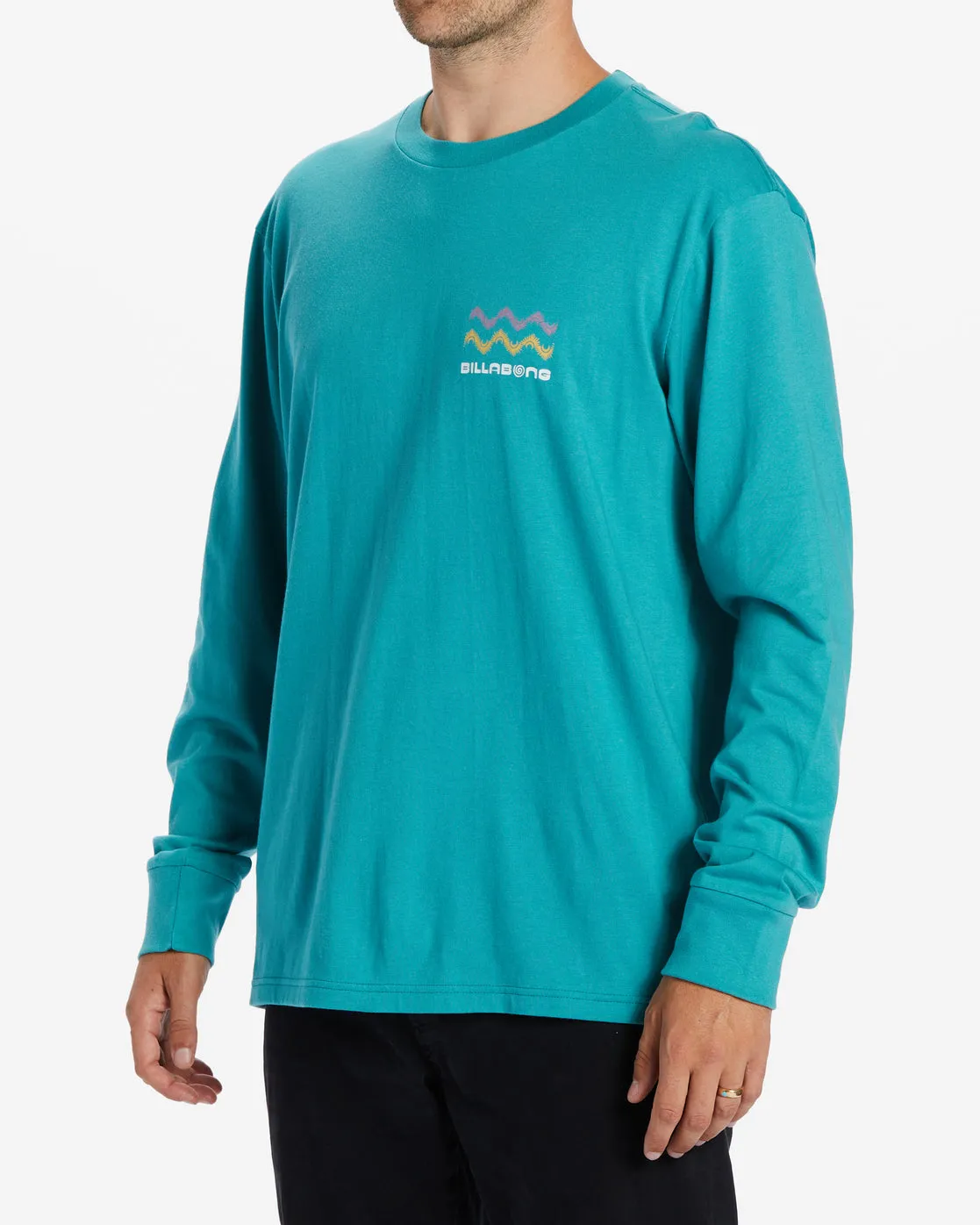 Fragment Long Sleeve T-Shirt - Seagreen sold by Billabong product image thumbnail 4
