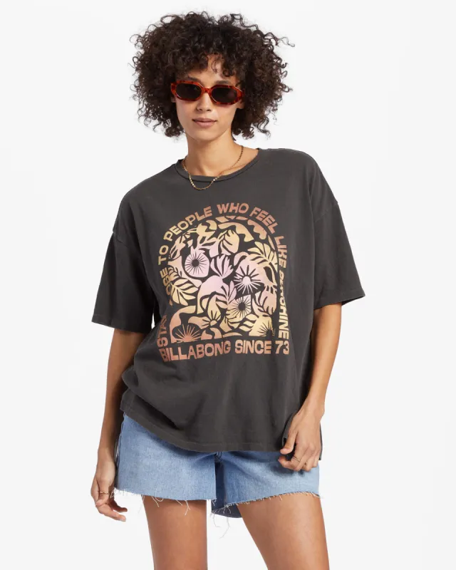 Feel Like Sunshine T-Shirt - Off Black sold by Billabong