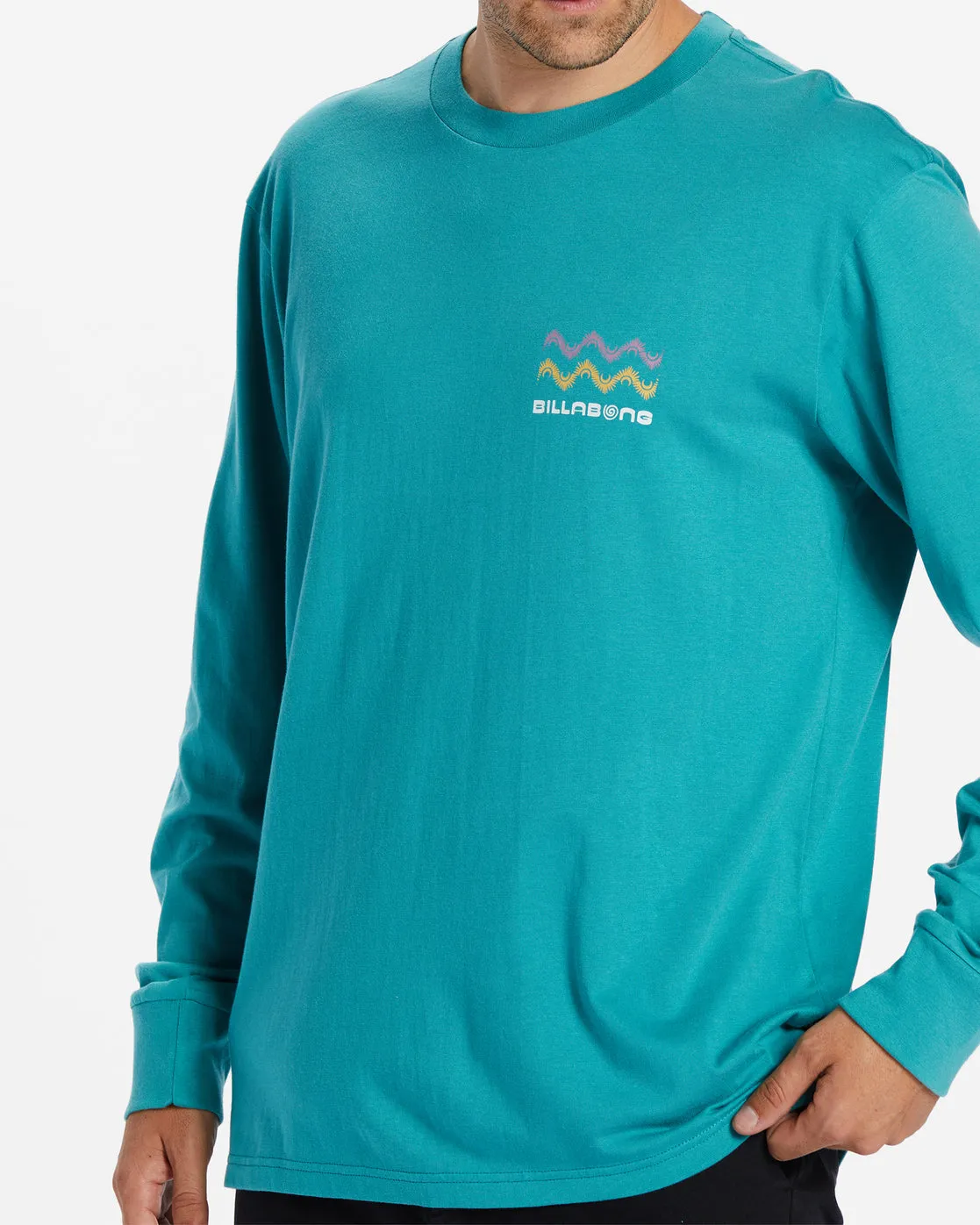 Fragment Long Sleeve T-Shirt - Seagreen sold by Billabong product image thumbnail 3