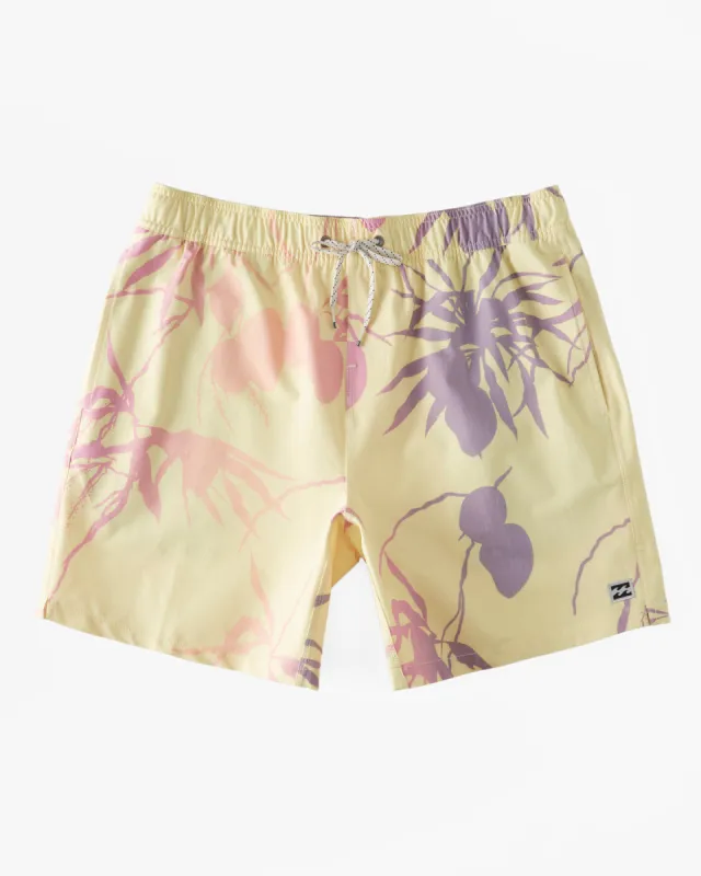 Sundays Layback 17" Boardshorts - Lemon sold by Billabong
