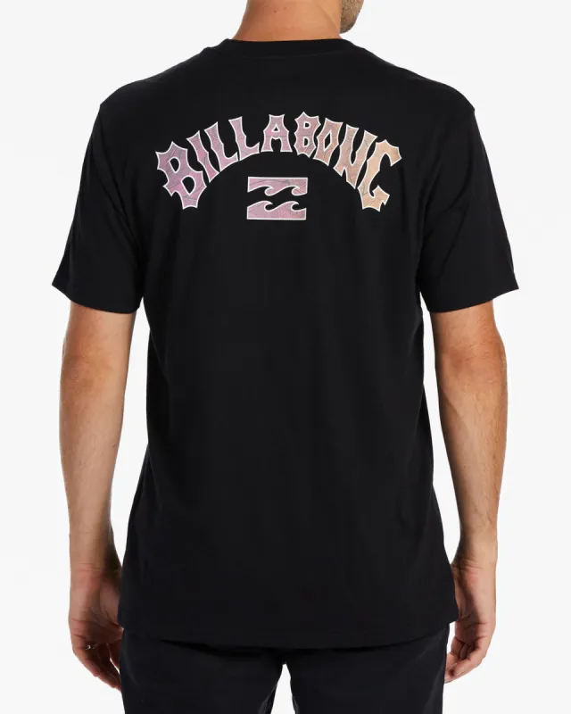 Arch Fill T-Shirt - Black sold by Billabong