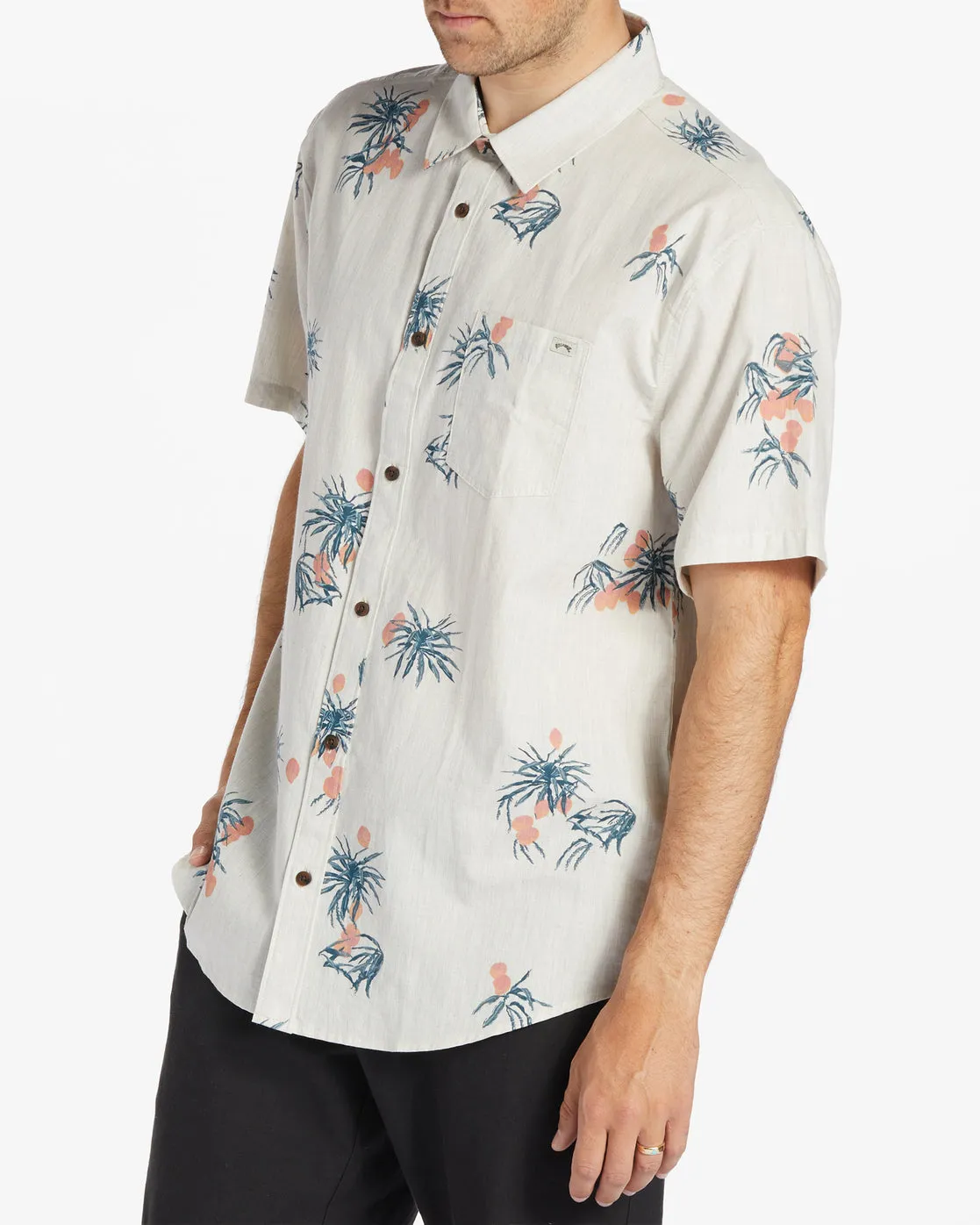 Sundays Mini Short Sleeve Shirt - Oyster sold by Billabong product image thumbnail 4