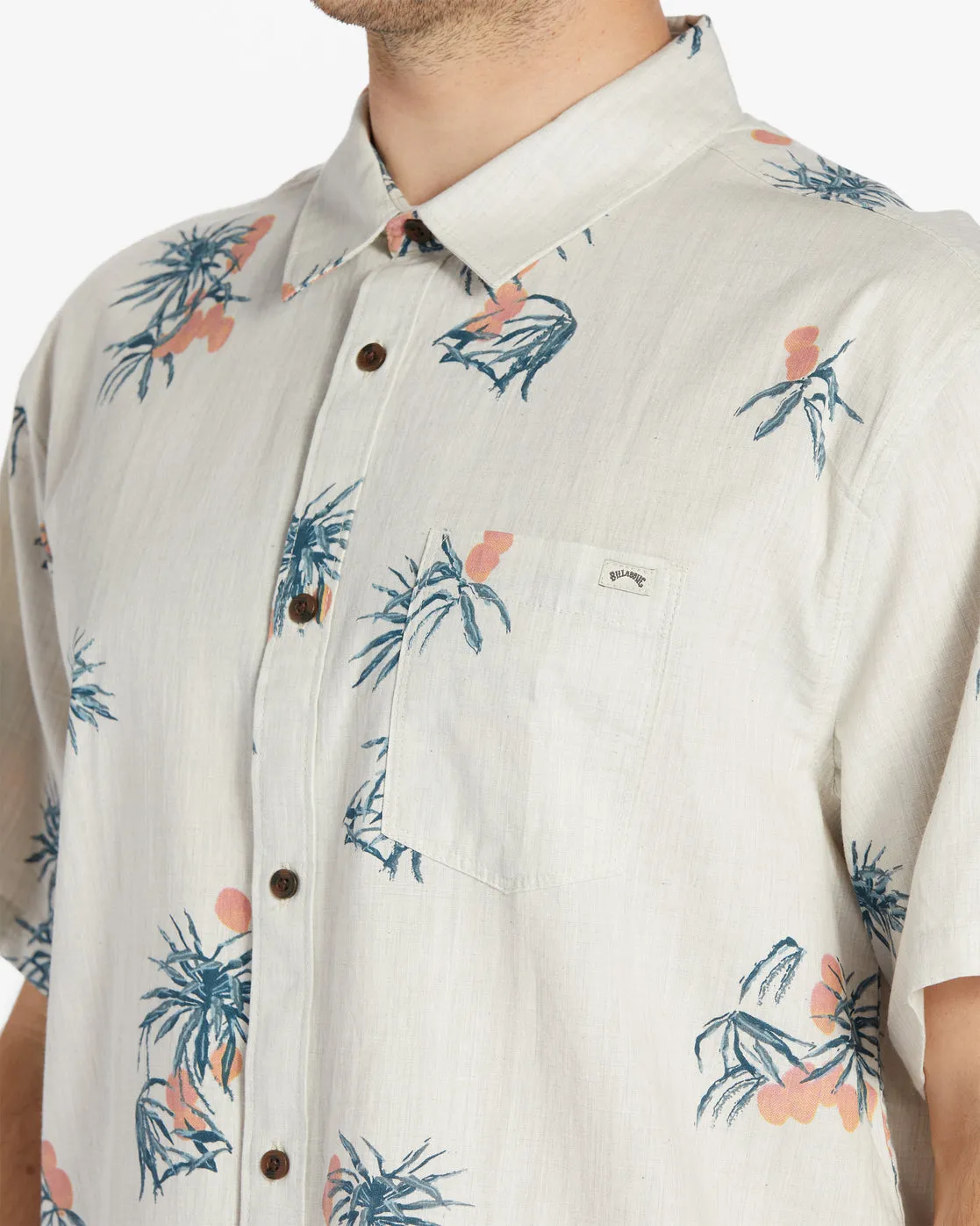 Sundays Mini Short Sleeve Shirt - Oyster sold by Billabong product image thumbnail 3