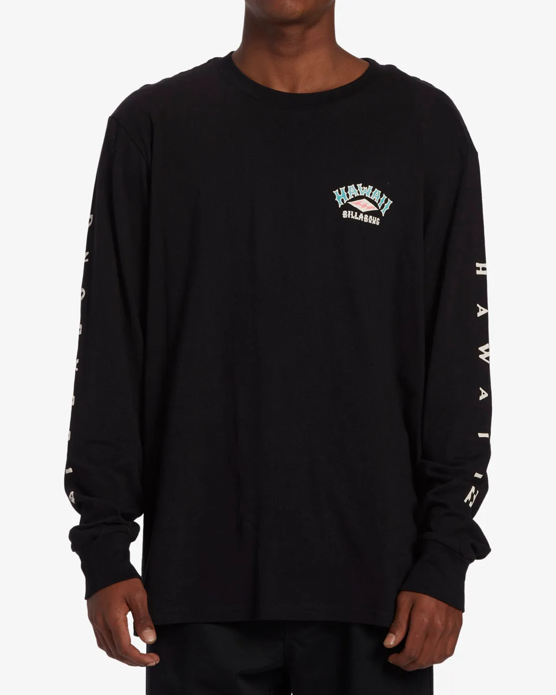 Arch Hawaii Long Sleeve T-Shirt - Black sold by Billabong product image thumbnail 4
