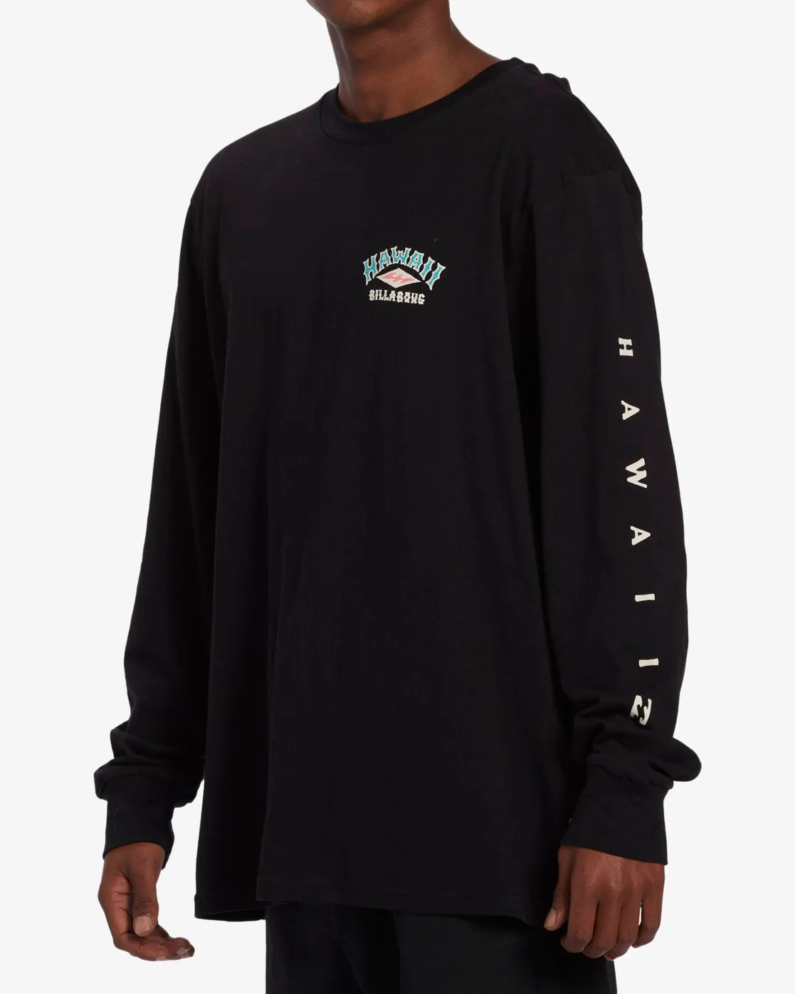 Arch Hawaii Long Sleeve T-Shirt - Black sold by Billabong product image thumbnail 2