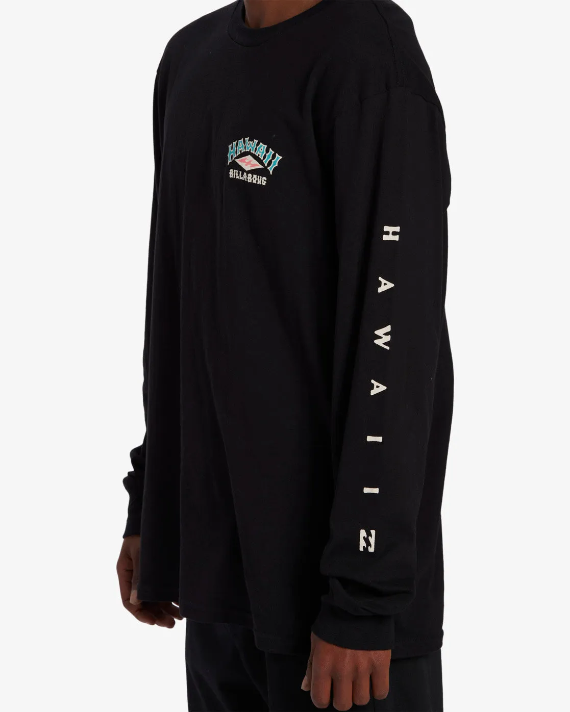 Arch Hawaii Long Sleeve T-Shirt - Black sold by Billabong product image thumbnail 3
