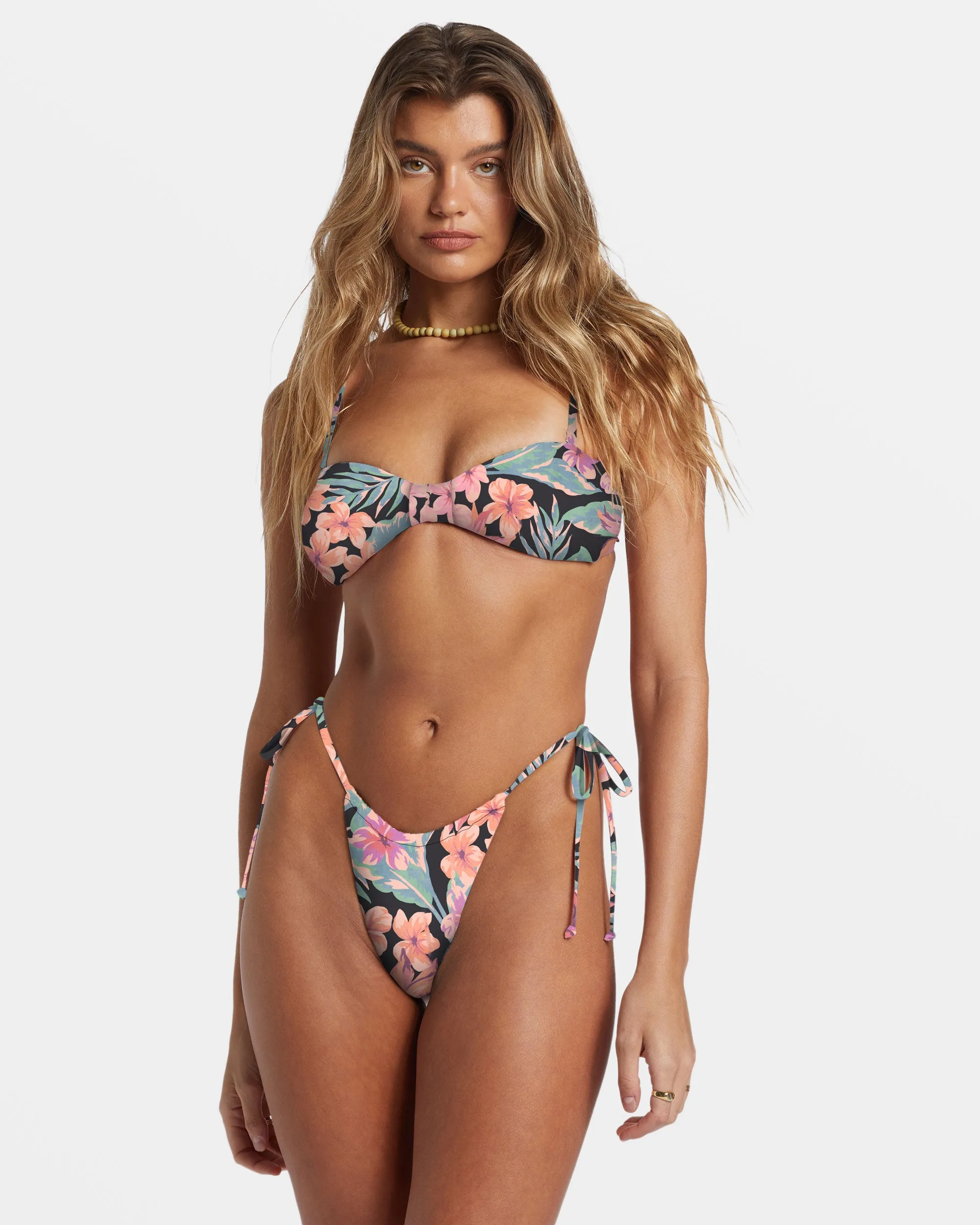 Nights In Paradise Betty Bandeau Bikini Top - Multi sold by Billabong