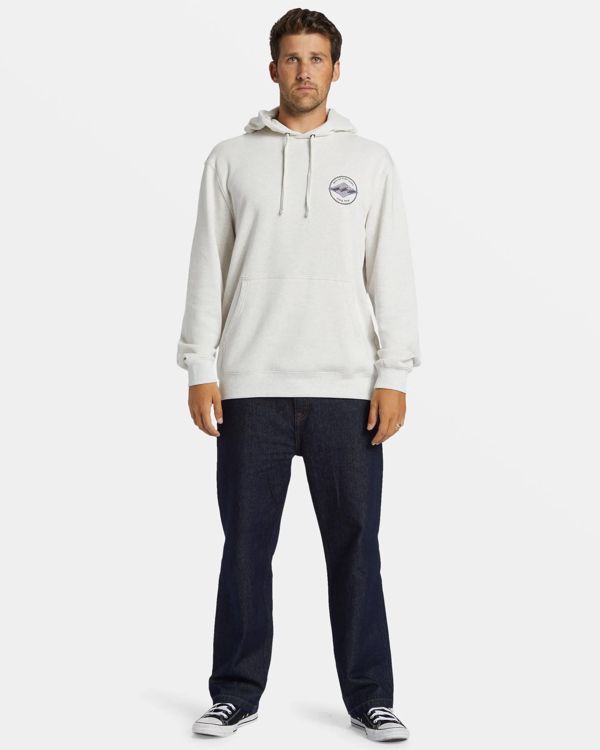Shorebird Pullover Sweatshirt - Light Grey Heather sold by Billabong product image thumbnail 5