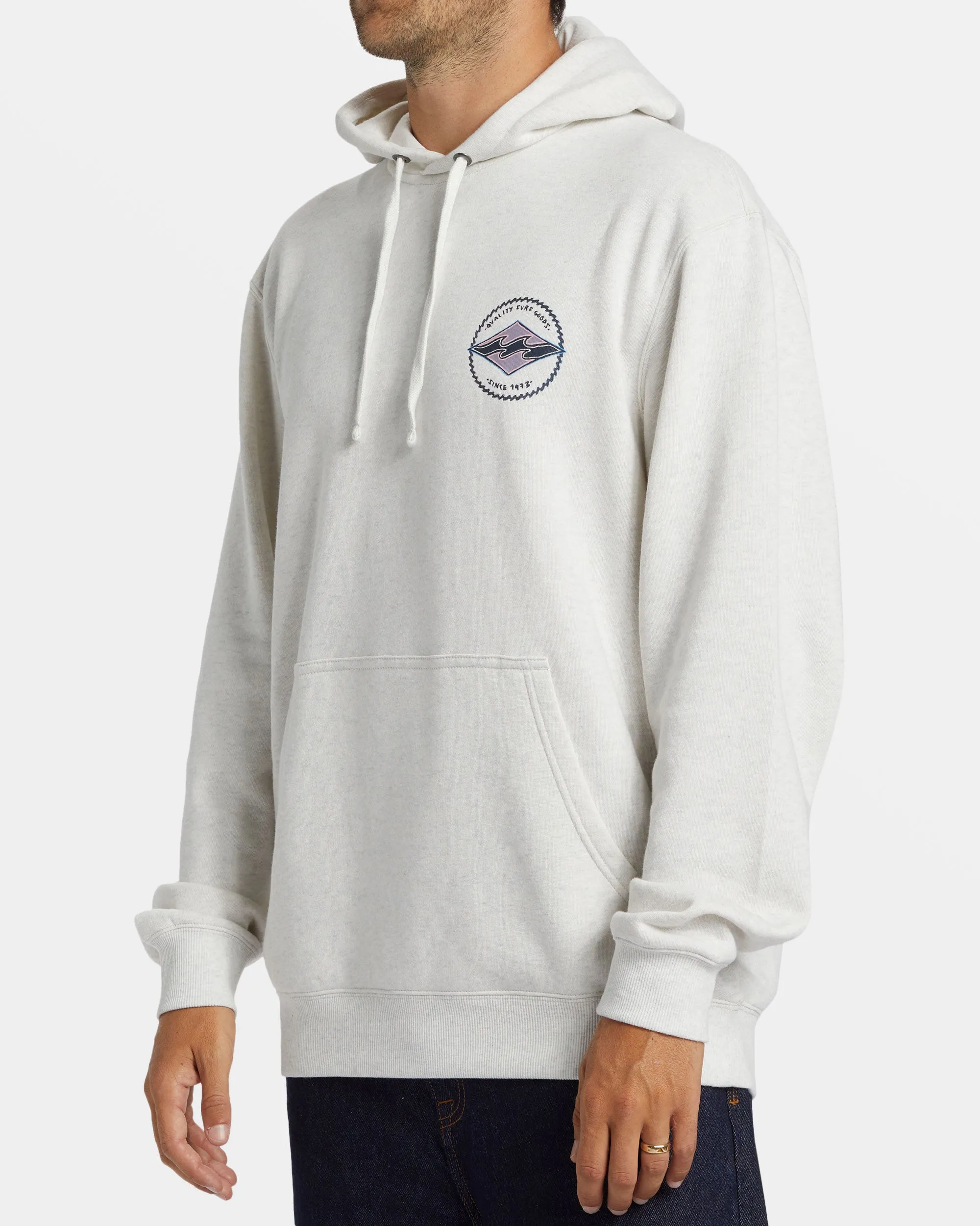 Shorebird Pullover Sweatshirt - Light Grey Heather sold by Billabong product image thumbnail 4