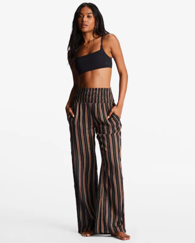 New Waves 2 Elastic Waist Pants - Off Black 3 sold by Billabong