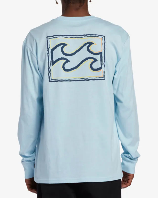 Crayon Wave Long Sleeve T-Shirt - Coastal sold by Billabong