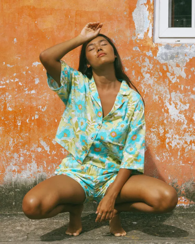 All Good Button-Down Top - Ocean Eyes sold by Billabong