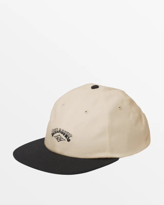 Global Arch Baseball Hat - Vintage Khaki sold by Billabong