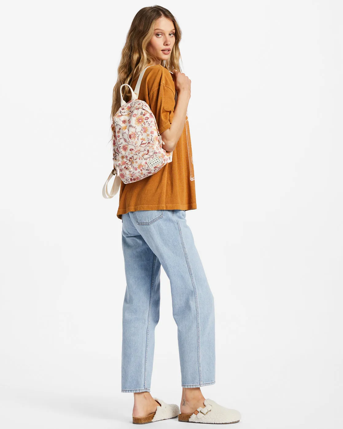 Mini Mama Canvas Backpack - White Cap 1 sold by Billabong product image thumbnail 3