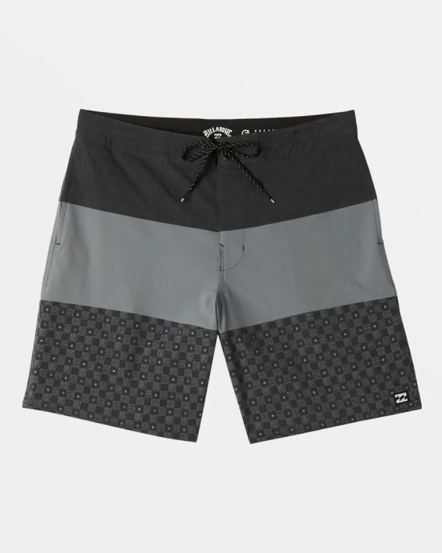 Tribong Lo Tide 19" Boardshorts - Black sold by Billabong