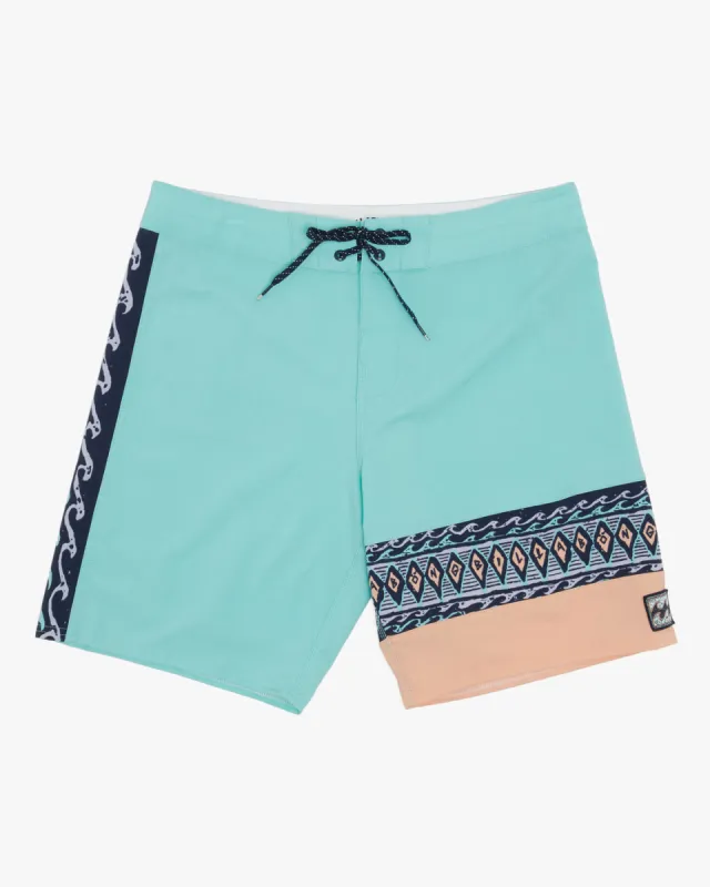 Burleigh Pro Performance 19" Boardshorts - Minty sold by Billabong