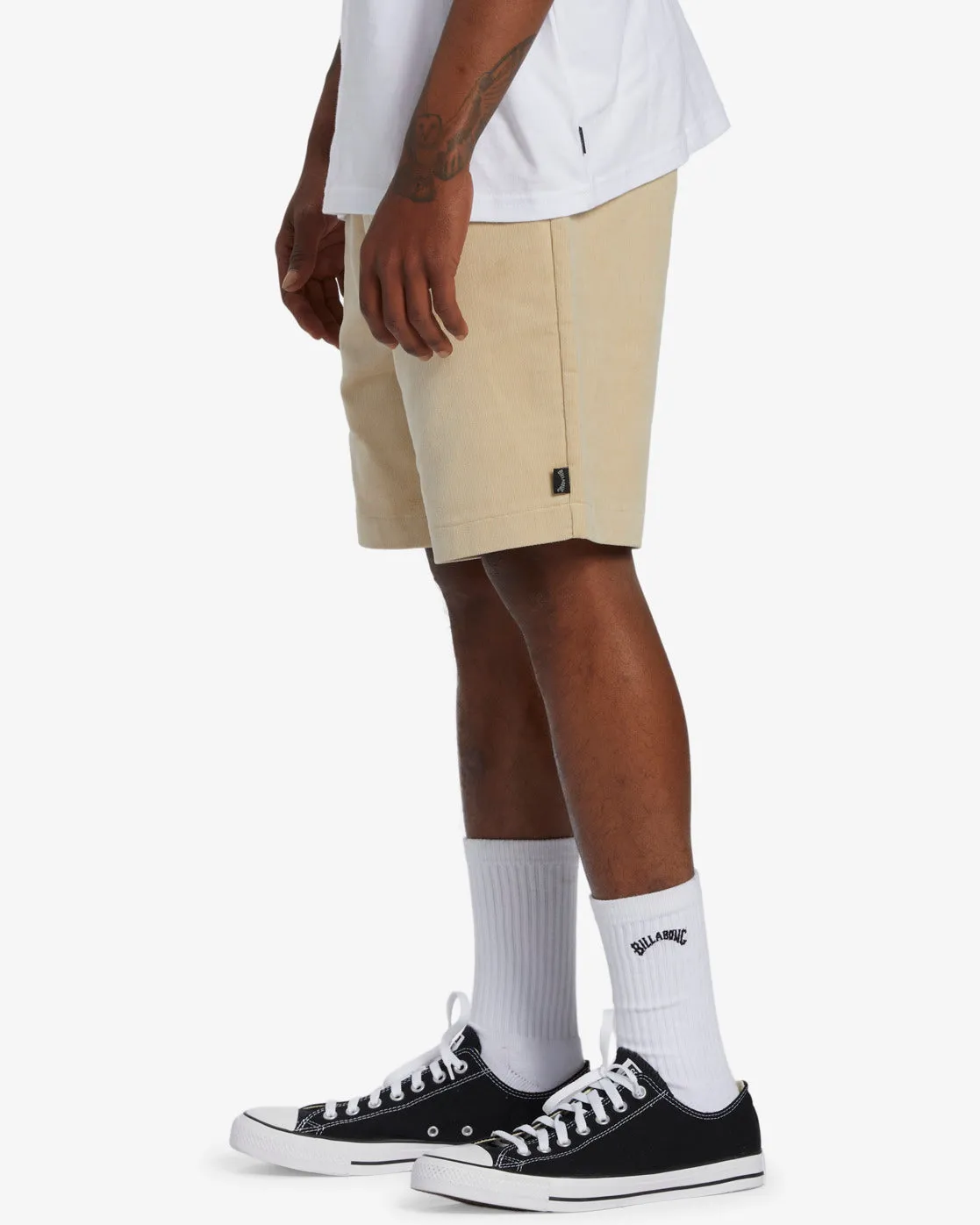 Larry Layback Corduroy 18" Shorts - Chino sold by Billabong product image thumbnail 3