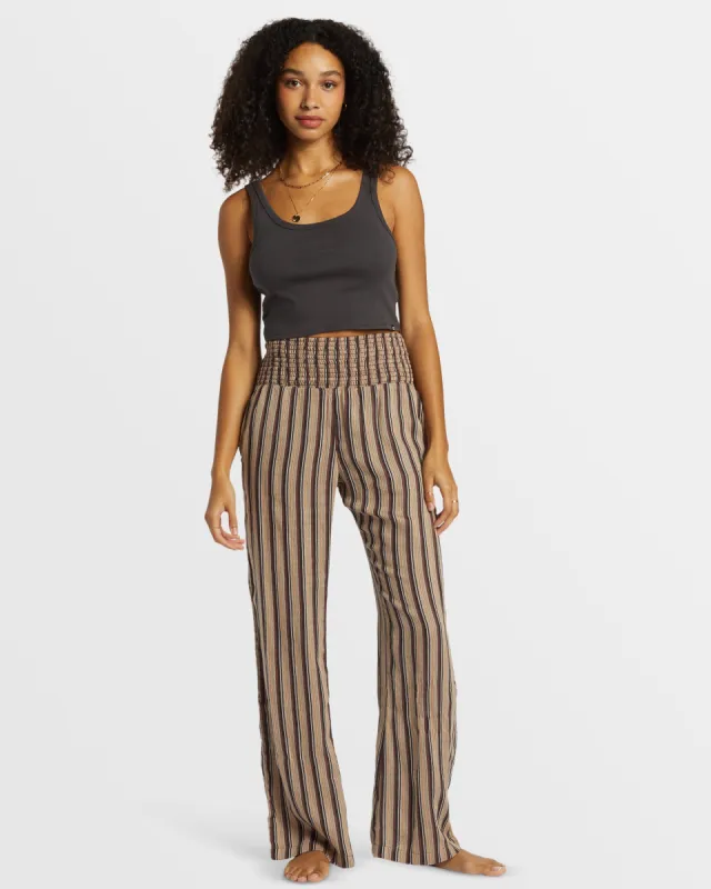 New Waves 2 Elastic Waist Pants - Kona sold by Billabong