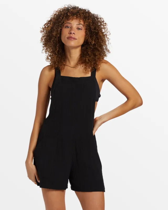 Beach Crush Romper - Black Sands sold by Billabong