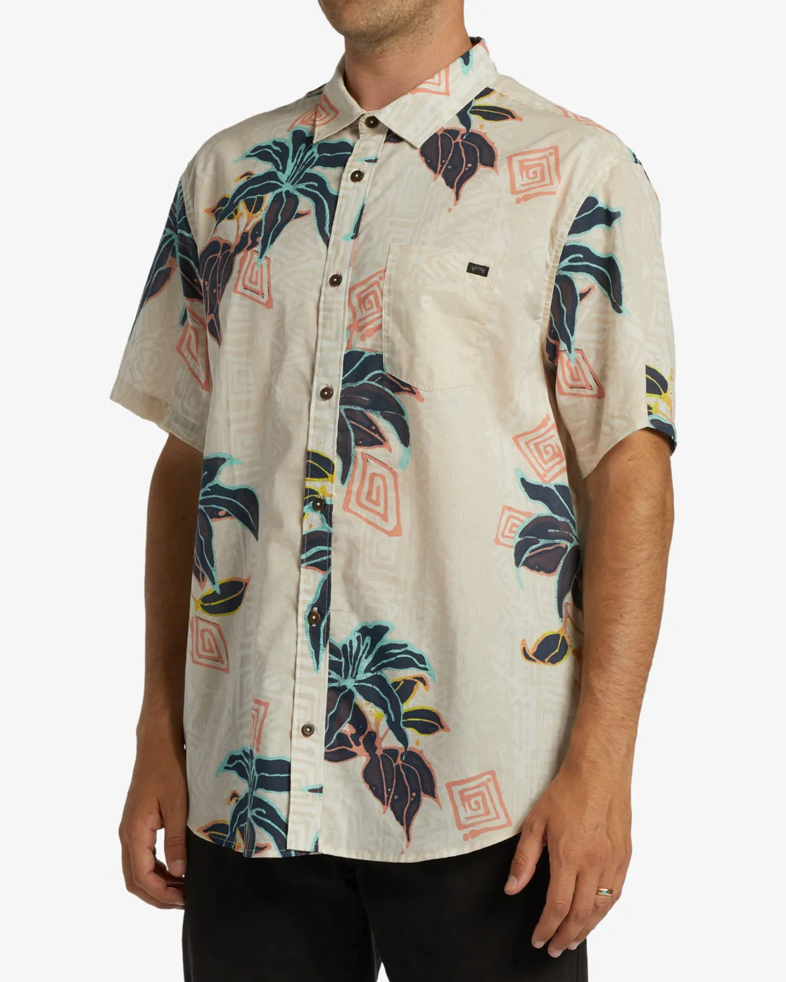 Sundays Short Sleeve Shirt - Bone sold by Billabong product image thumbnail 2