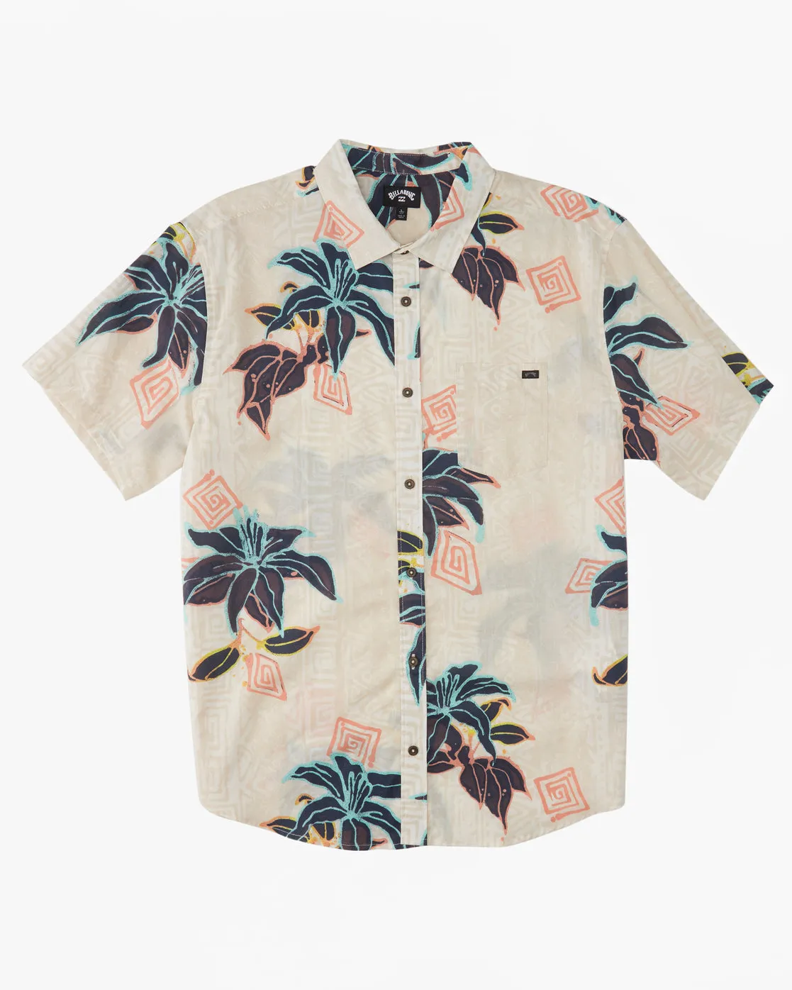 Sundays Short Sleeve Shirt - Bone sold by Billabong product image thumbnail 4