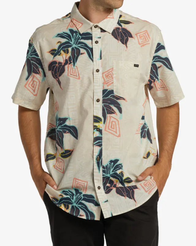 Sundays Short Sleeve Shirt - Bone sold by Billabong