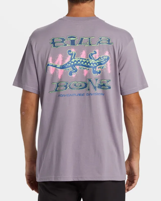 Lizard T-Shirt - Purple Ash sold by Billabong