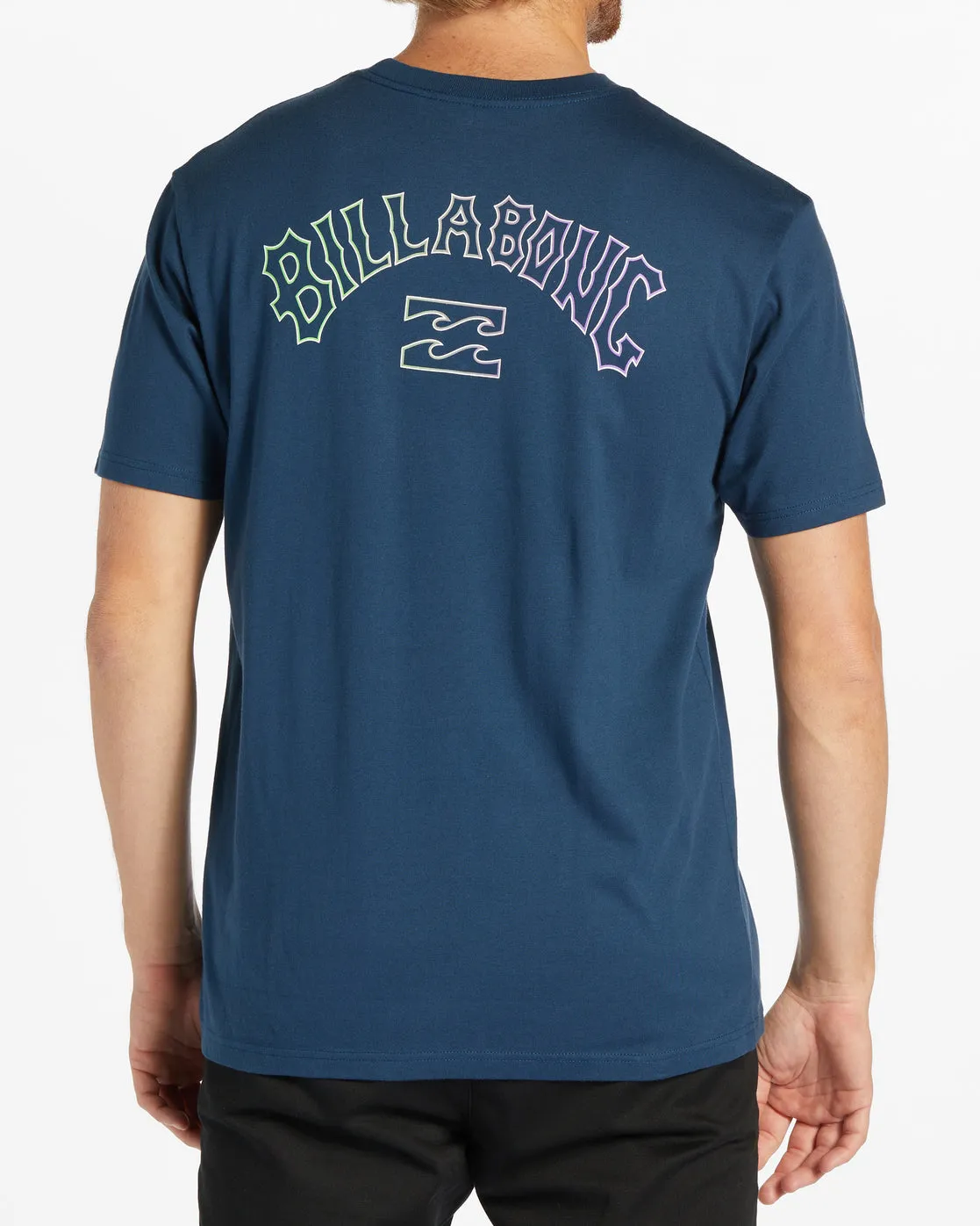 Arch Fill T-Shirt - Dark Blue sold by Billabong