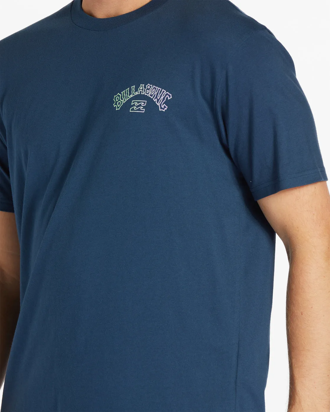 Arch Fill T-Shirt - Dark Blue sold by Billabong product image thumbnail 4