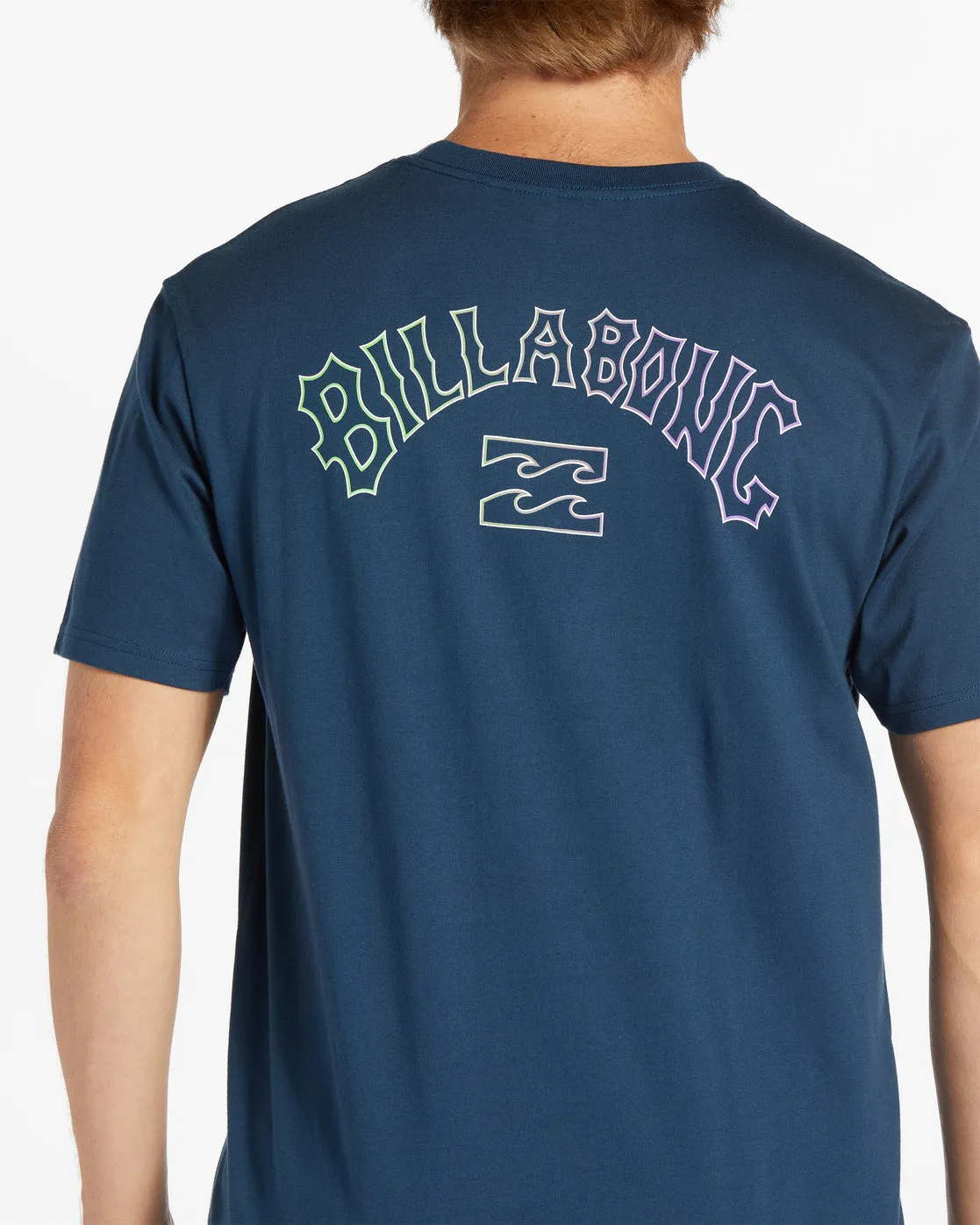 Arch Fill T-Shirt - Dark Blue sold by Billabong product image thumbnail 3