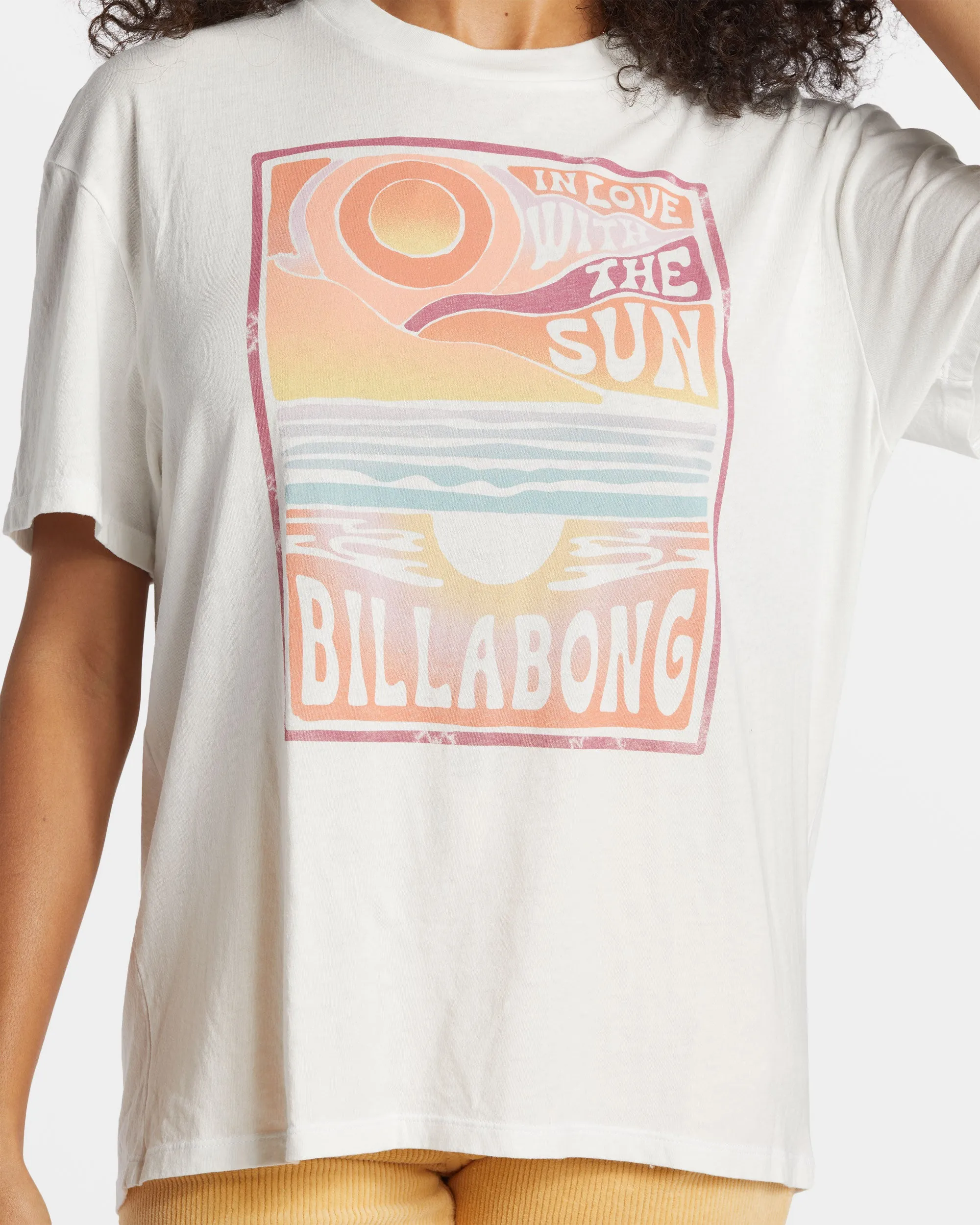 With The Sun T-Shirt - Salt Crystal sold by Billabong product image thumbnail 4