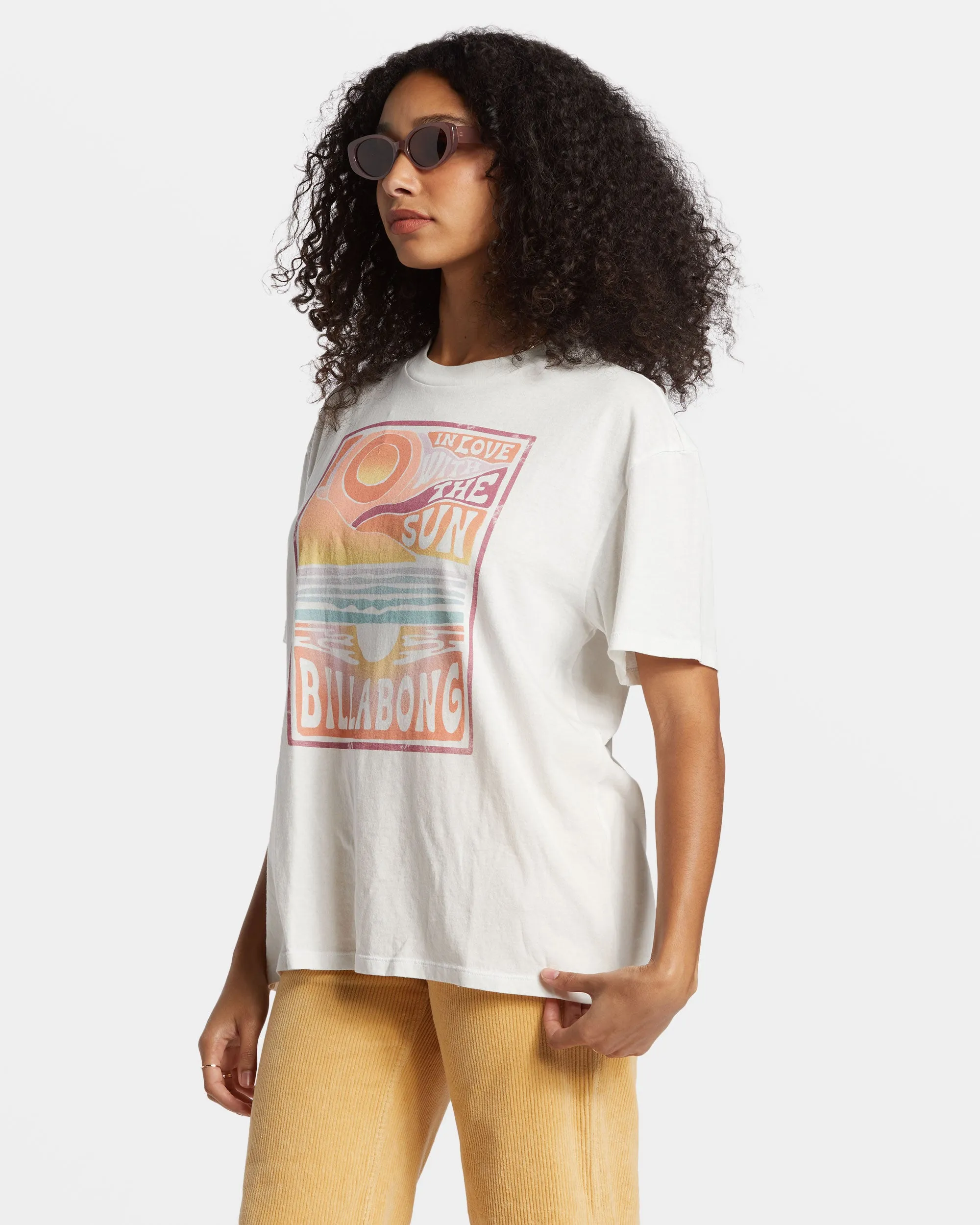 With The Sun T-Shirt - Salt Crystal sold by Billabong product image thumbnail 3