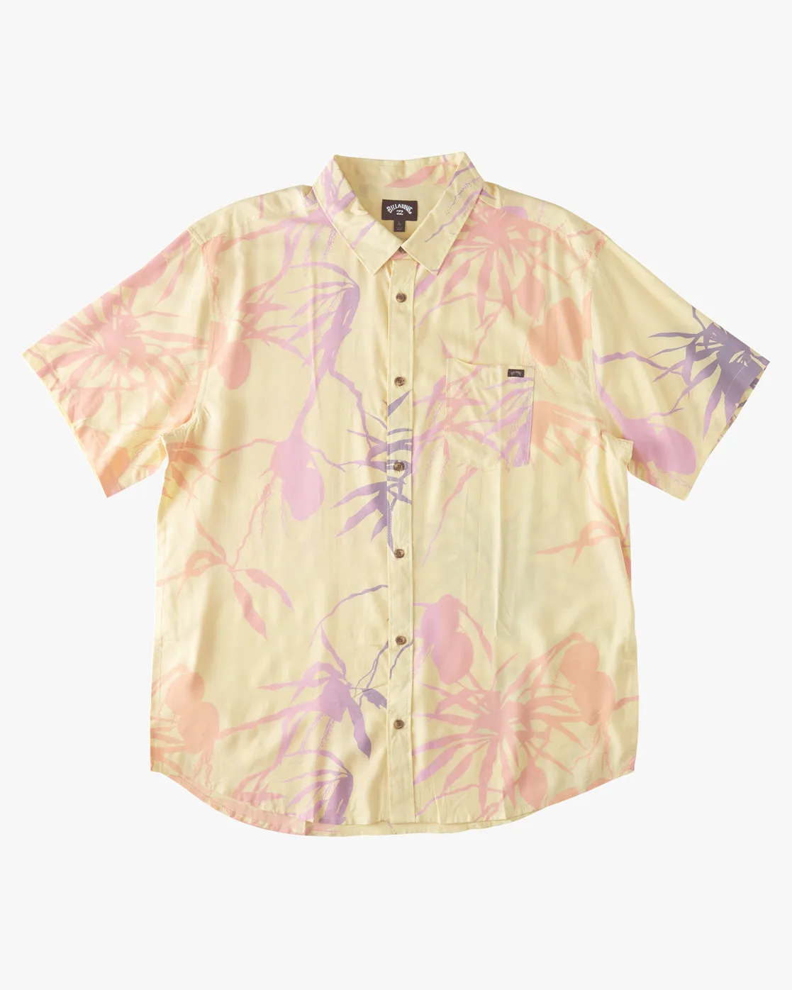 Sundays Short Sleeve Shirt - Lemon sold by Billabong product image thumbnail 5