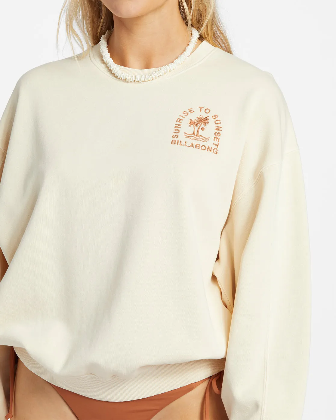 Kendal Crew Neck Sweatshirt - Whitecap sold by Billabong product image thumbnail 4